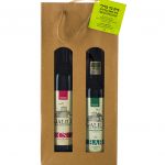 מארז: בקבוק שמן ברנע + בקבוק יין
