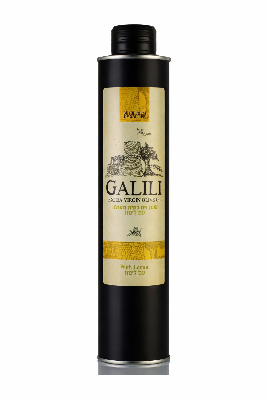 שמן זית בטעם לימון 500 מ"ל